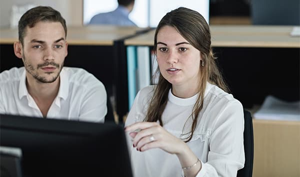 Medarbejdere kontrollerer